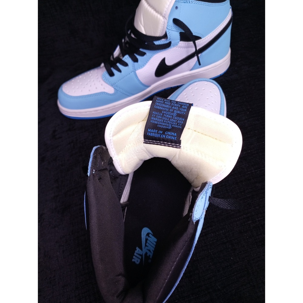 Nike Air Jordan 1 Retro High OG University Blue 555088-134 Mens Size 12 Sneaker - Picture 6 of 7